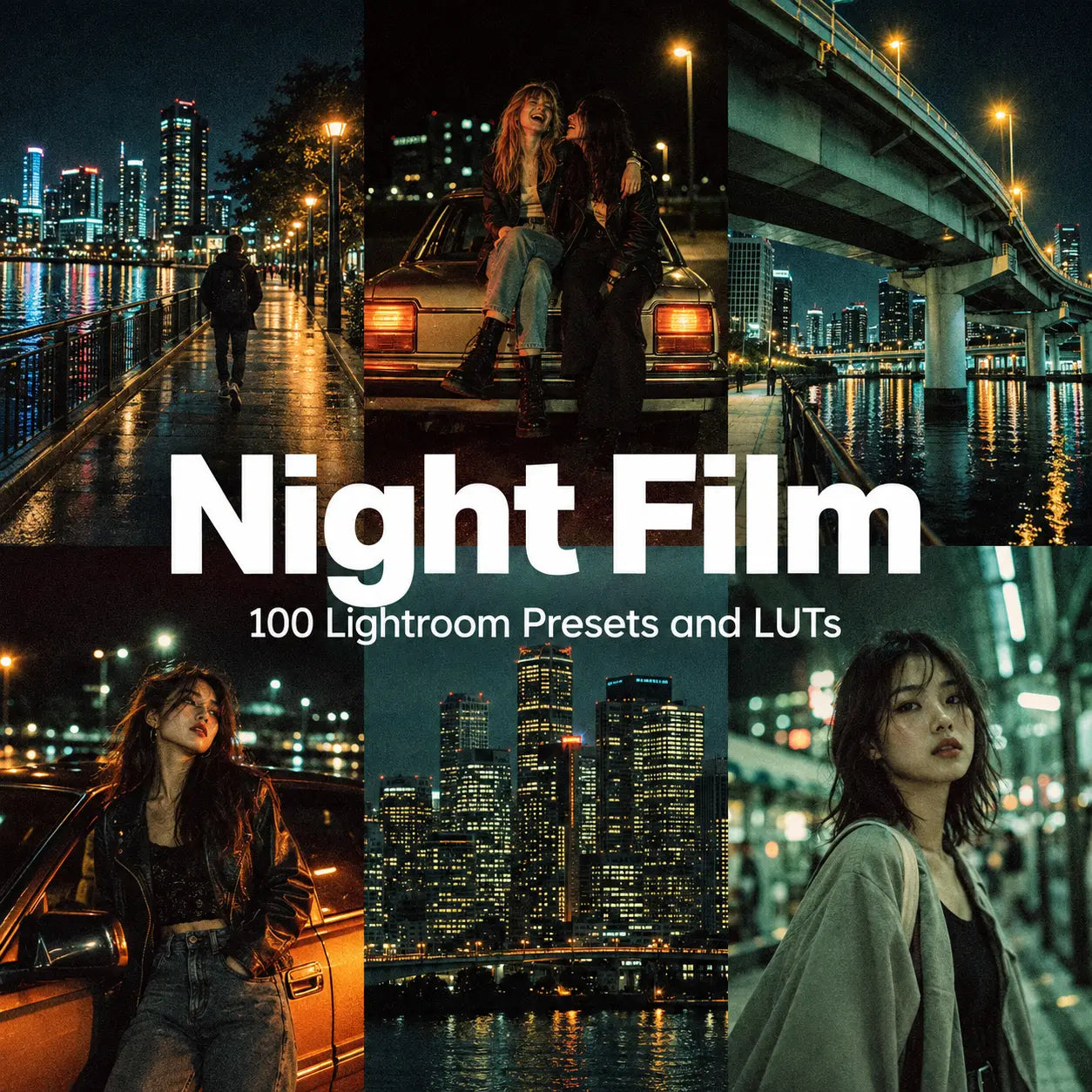 Night Film, ejemplos de estética nocturna para Lightroom