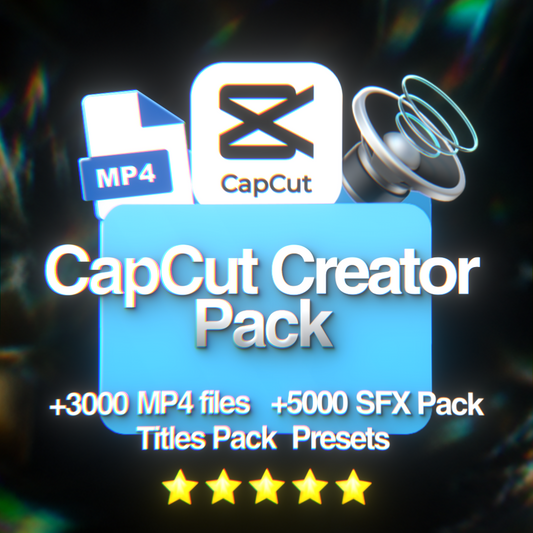 CAPCUT CREATOR PACK — ClashiVFX | Recursos para editores de video
