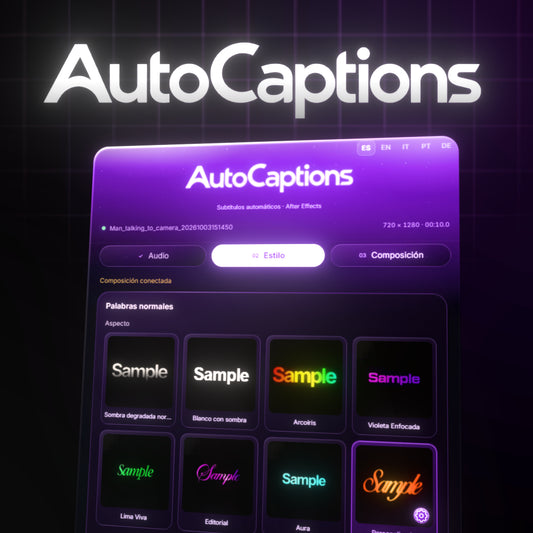 AutoCaptions — ClashiVFX | Recursos para editores de video