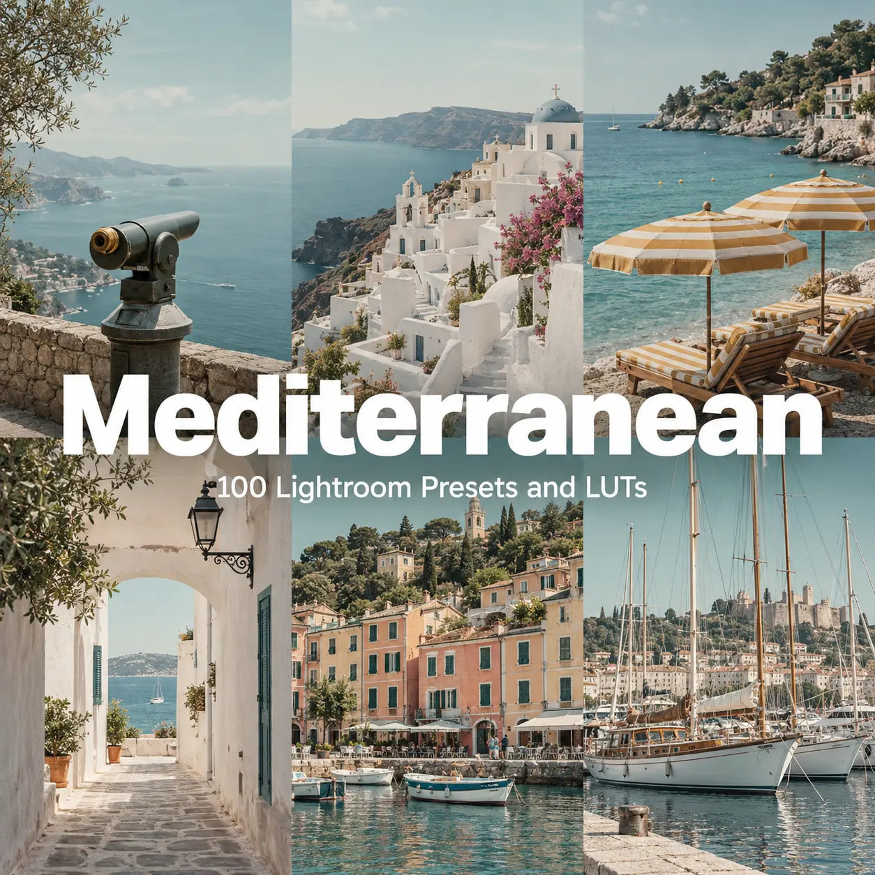 Mediterranean, ejemplos de estética mediterránea para Lightroom